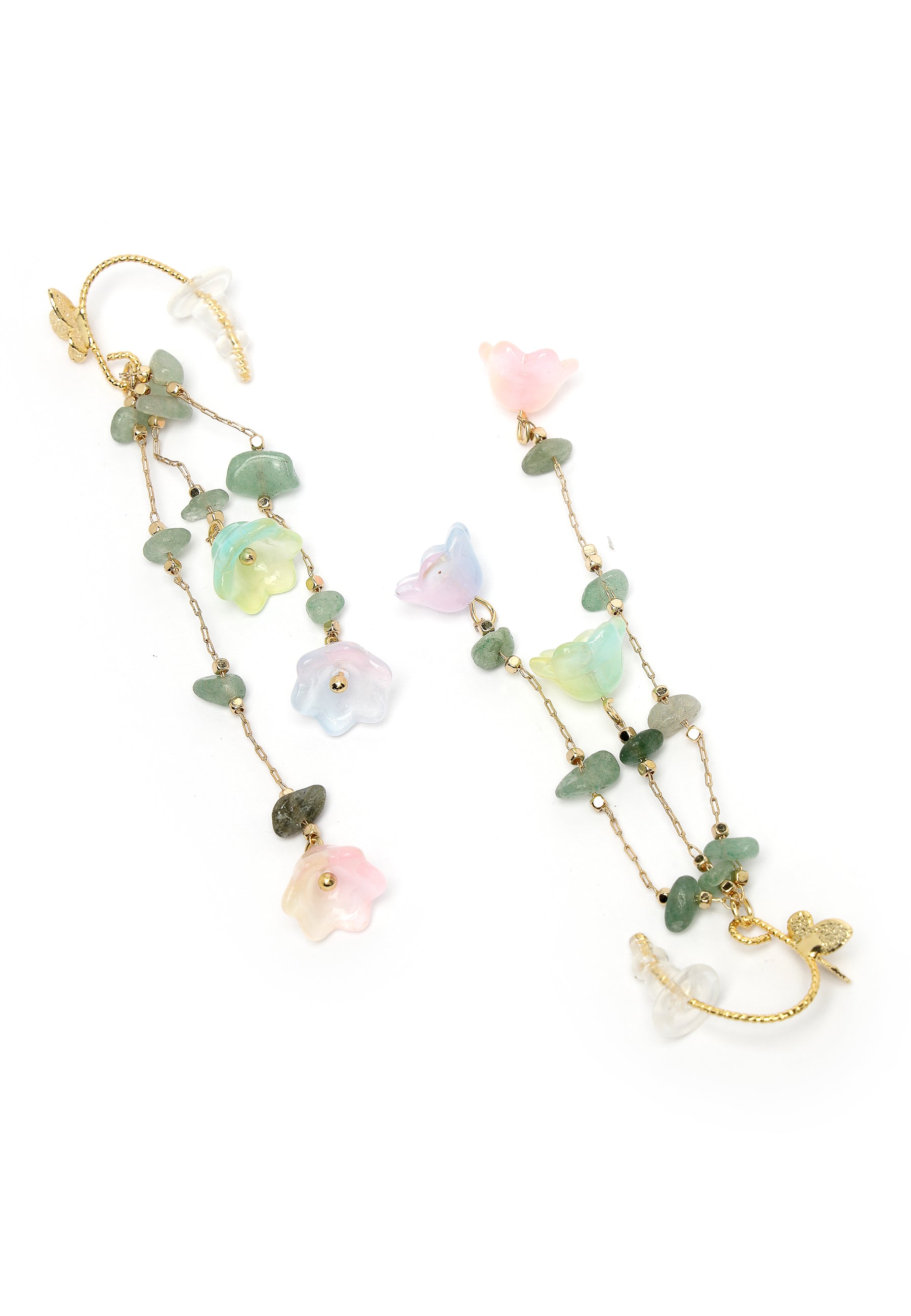 Green Chime Earrings