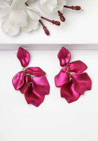 Rose Drop Earrings