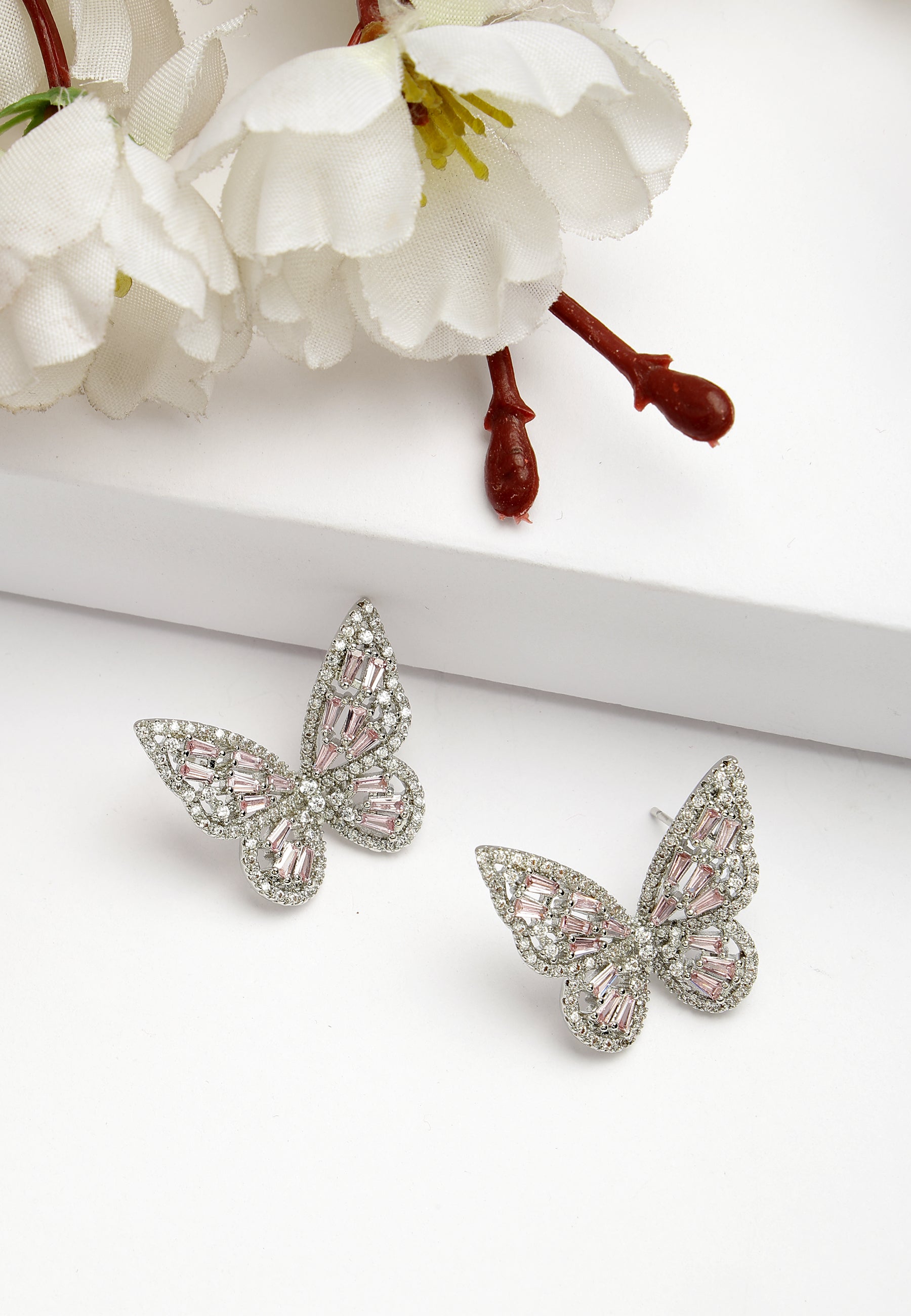 Boucles d'oreilles papillon