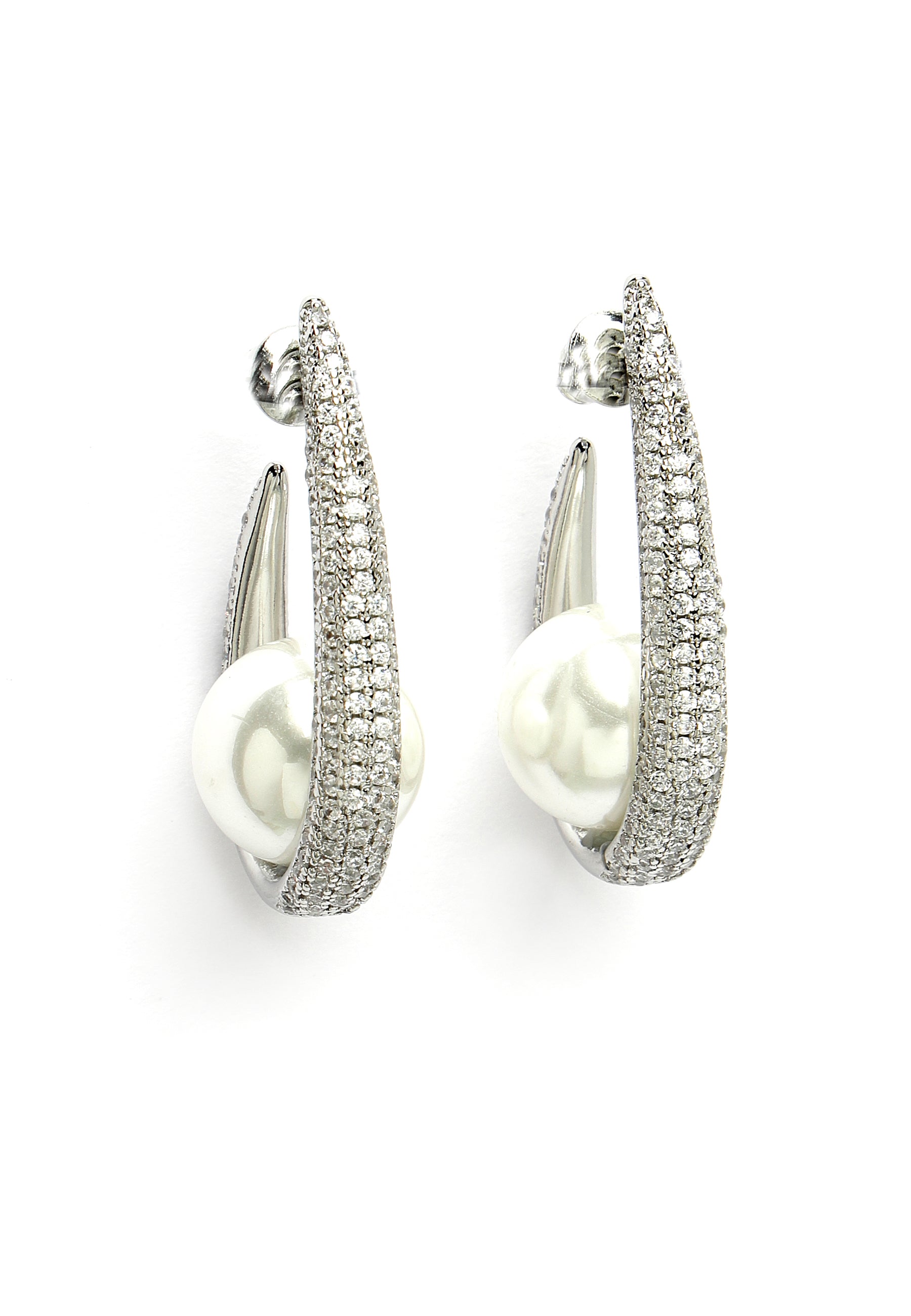 Boucles d'oreilles emblématiques en perles Sling