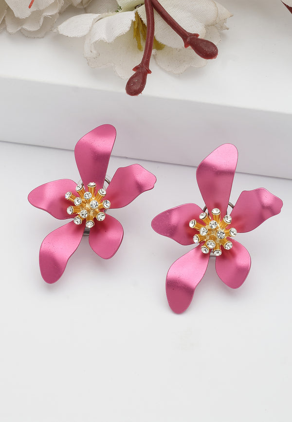 Floral Stud Earrings