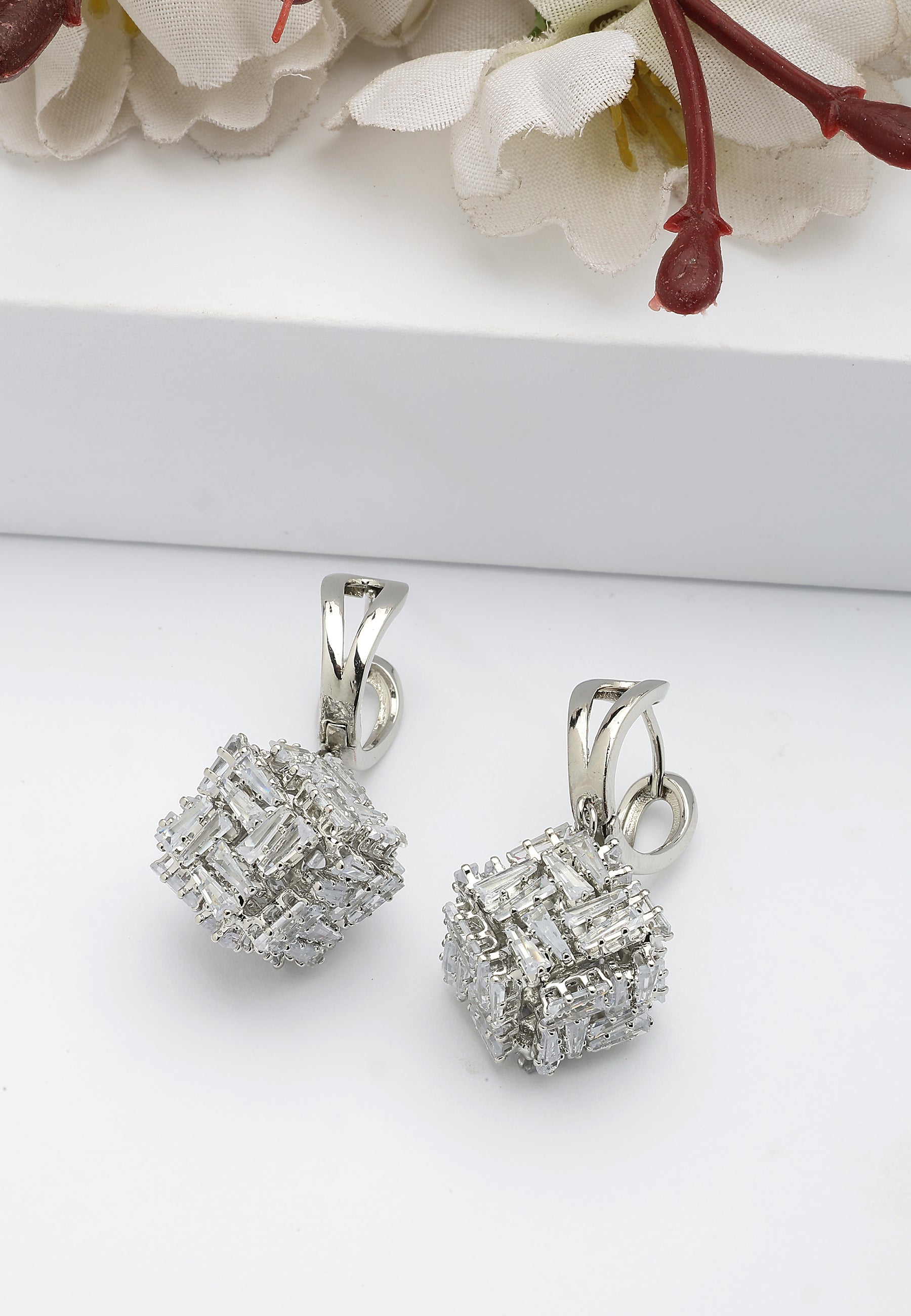 Sparkling Dainty Drop Earrings