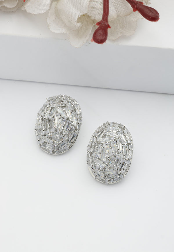 Baguette Stud Earrings