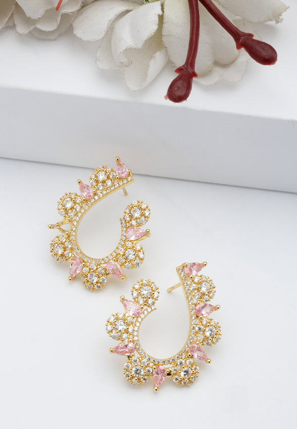 Twirling Petal Earrings