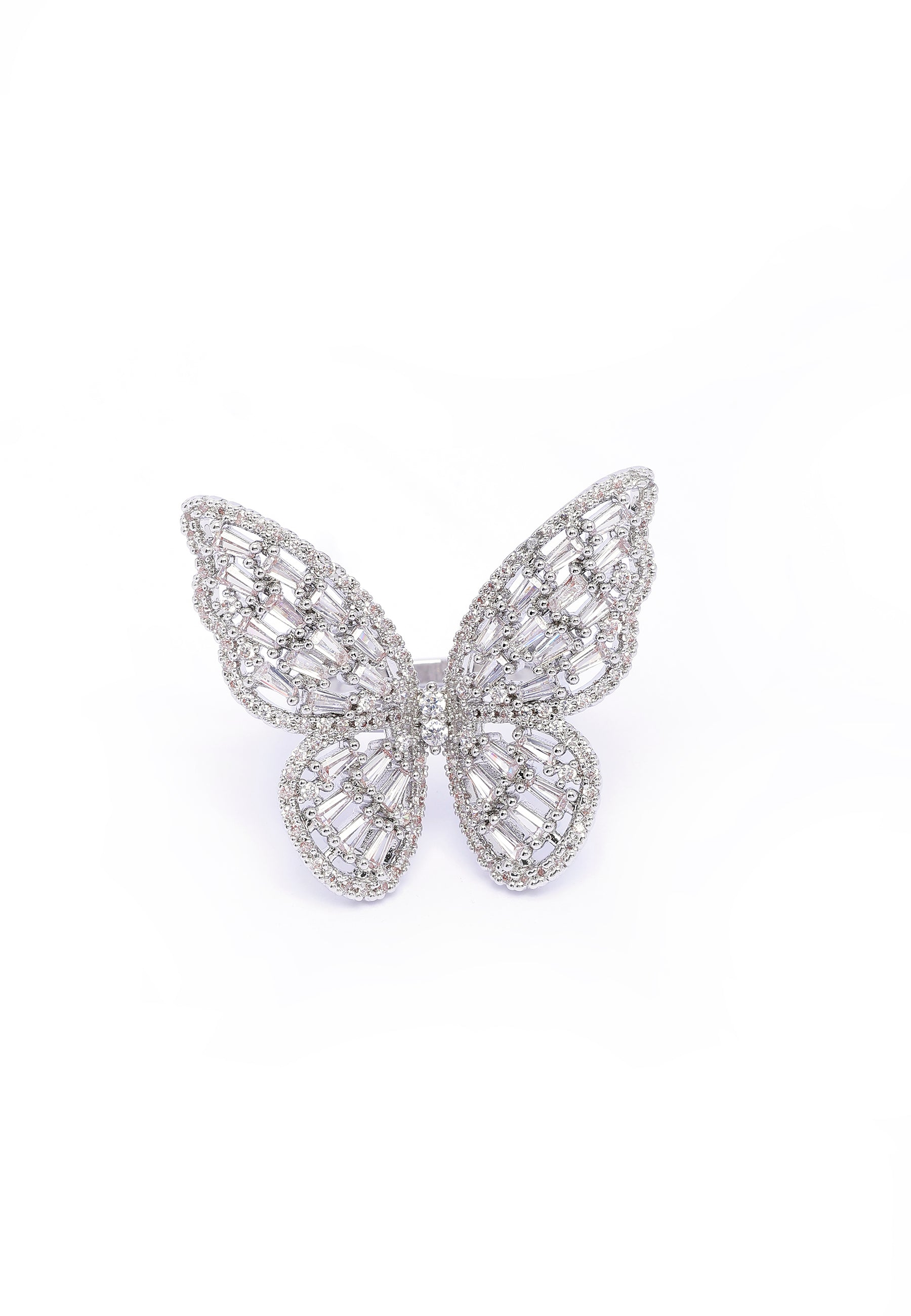 Bague Classy Papillon Baguette