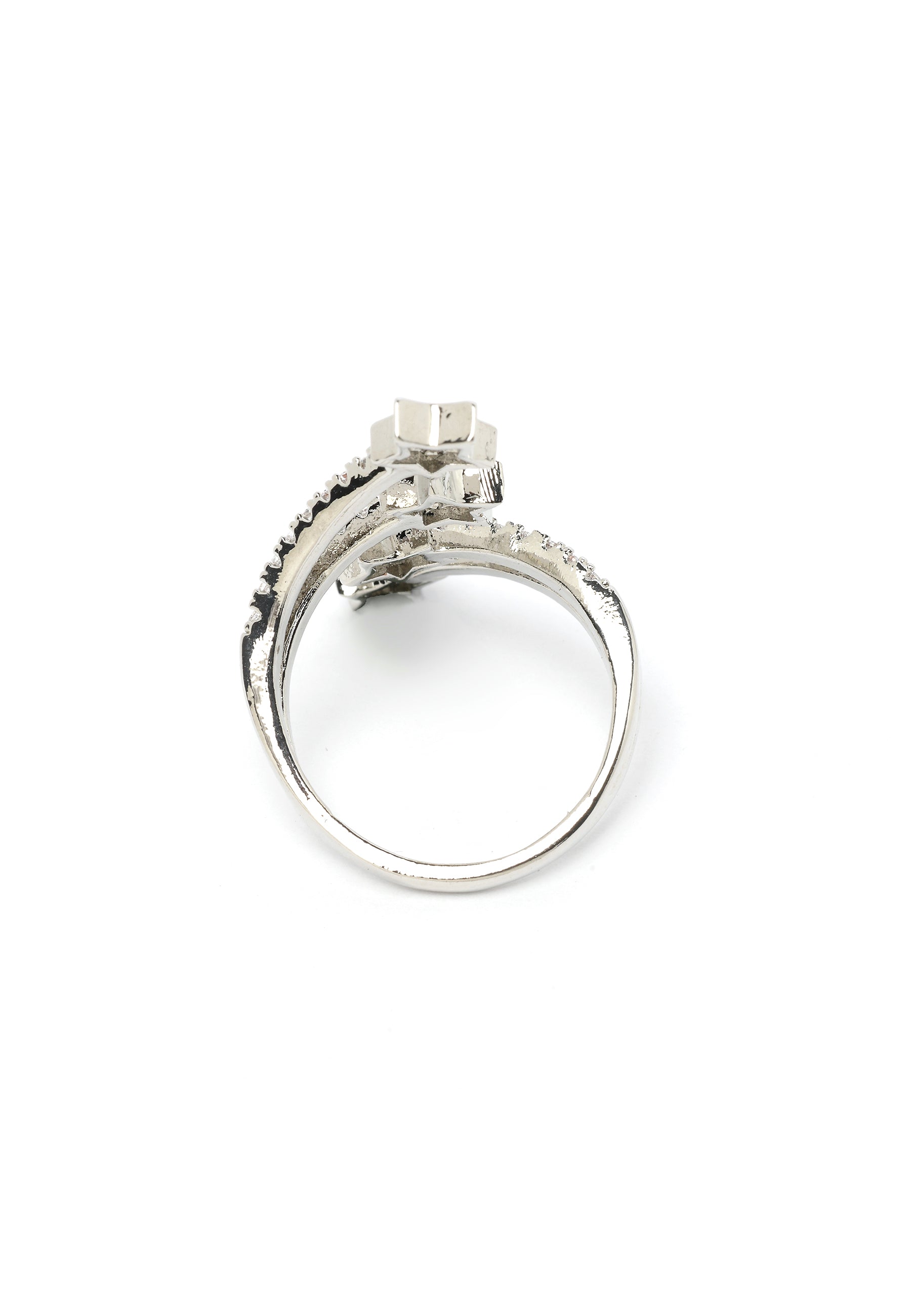 Bague étoile en argent