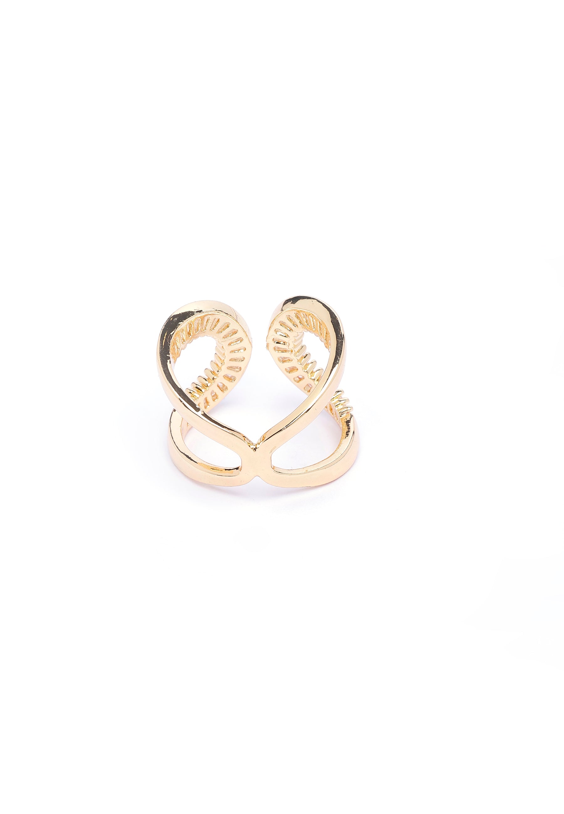 Bague Glam Croissant d'Or