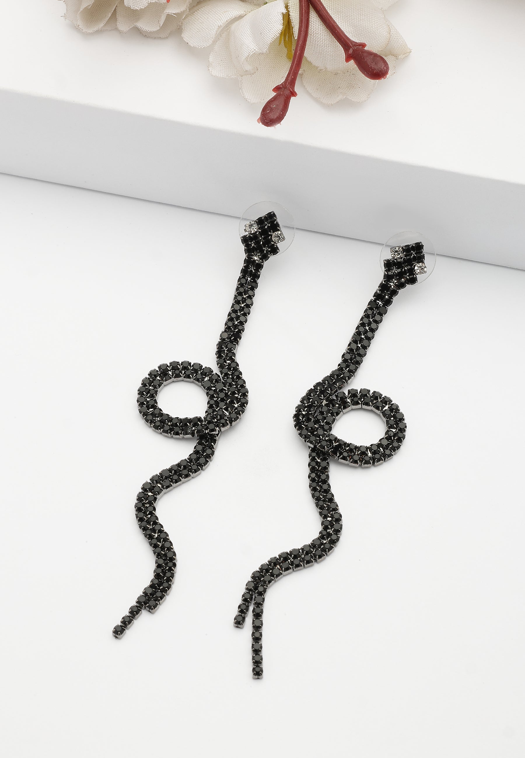 Swaying Snake Earrings