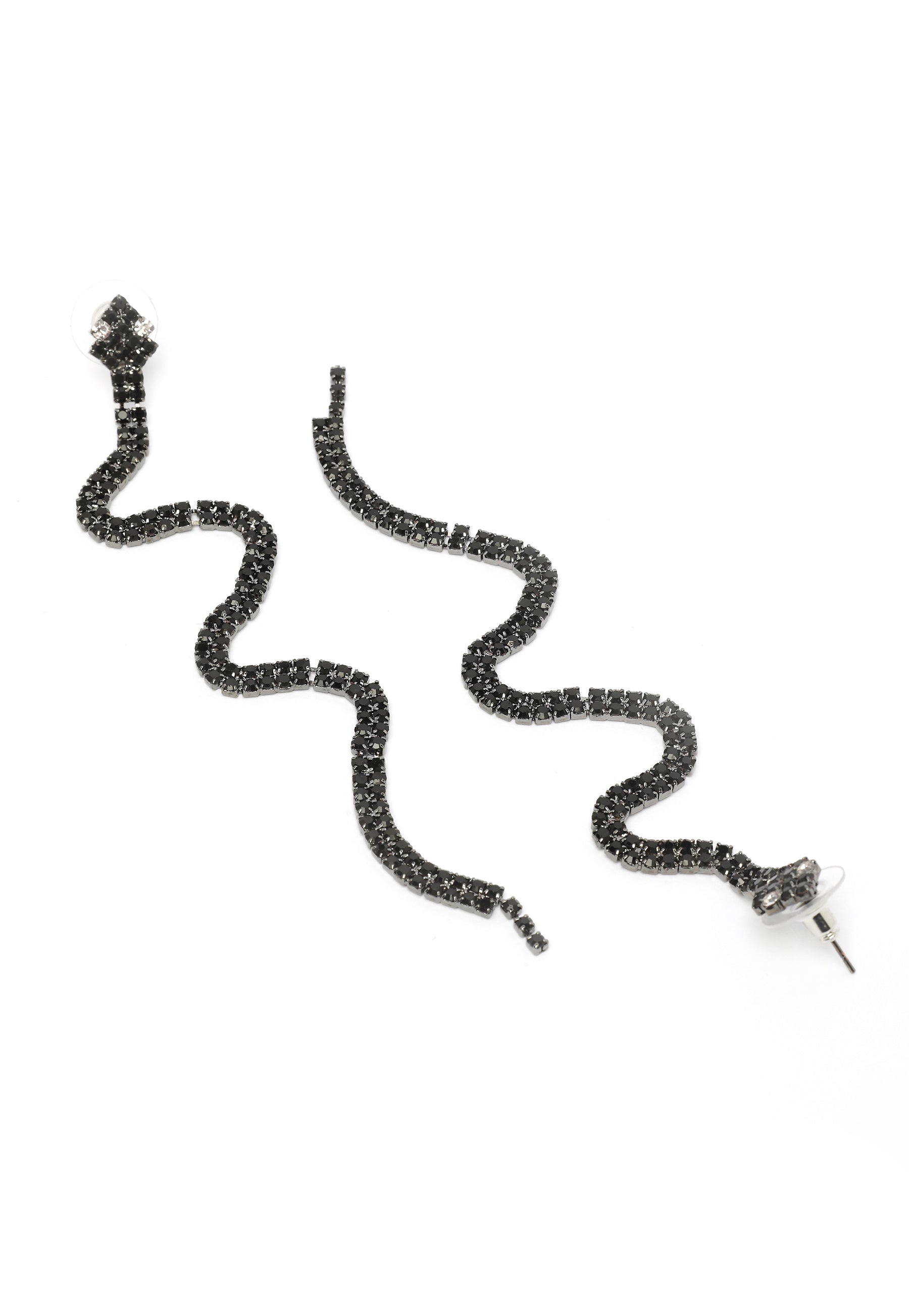 Stylish Snake Long Earrings