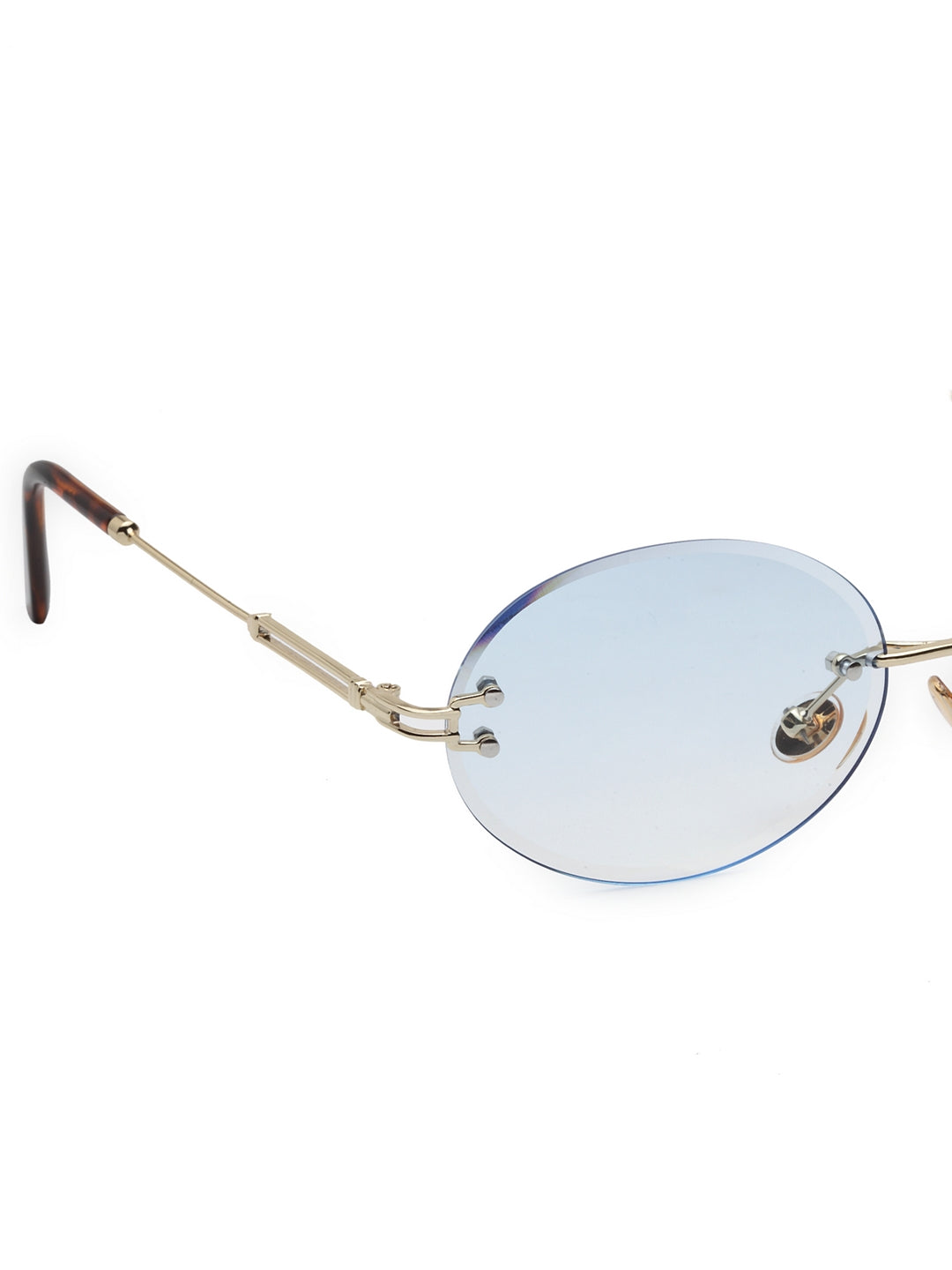 Randloze brillen ronde oceaanzonnebril voor dames